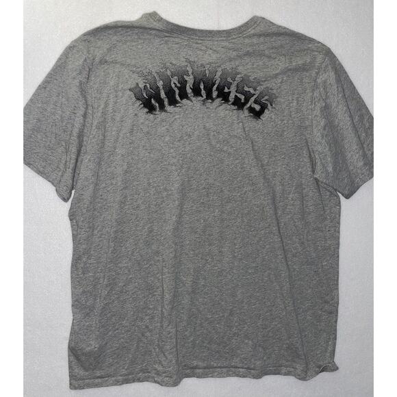 Vintage Nike Witness‎ T-Shirt LeBron James Gray Mens Size XXL Dri-Fit RARE - Picture 2 of 5